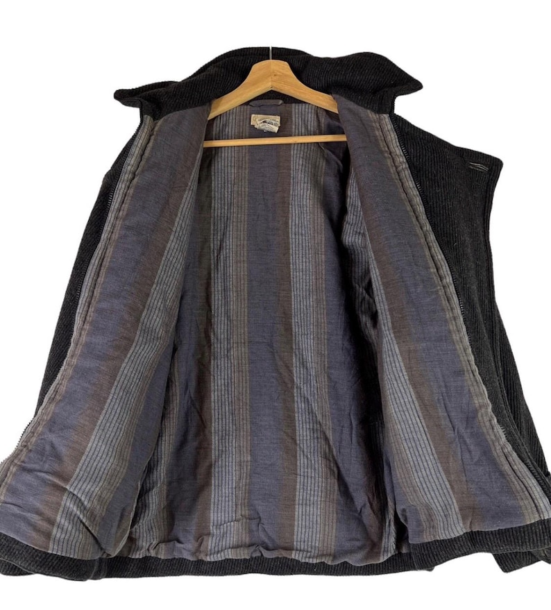 Chaqueta bomber de policía vintage de Gianni Versace de los años 70, fabricada en Italia, talla 46. imagen 6