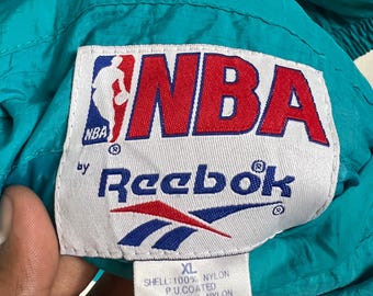 希少 90s NBA CHARLOTTE HORNETS Reebok XL Pick