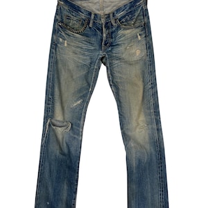 Hysteric Glamour distressed selvedge denim jeans - Size 32