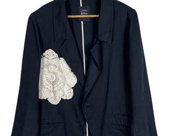 Vintage Limi Feu Yohji Yamamoto Embroidered Jacket - Made in Japan