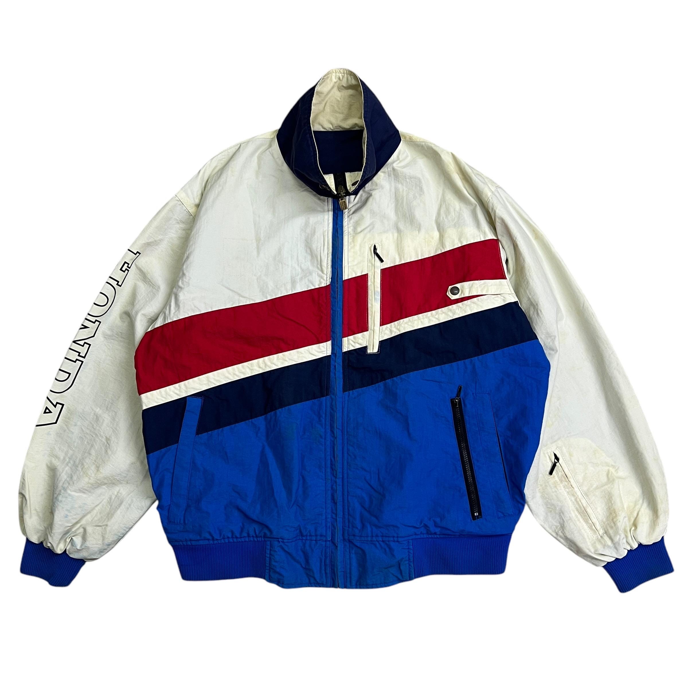80s Vintage Honda Racing Team Reversible Bomber Jacket Size L Made