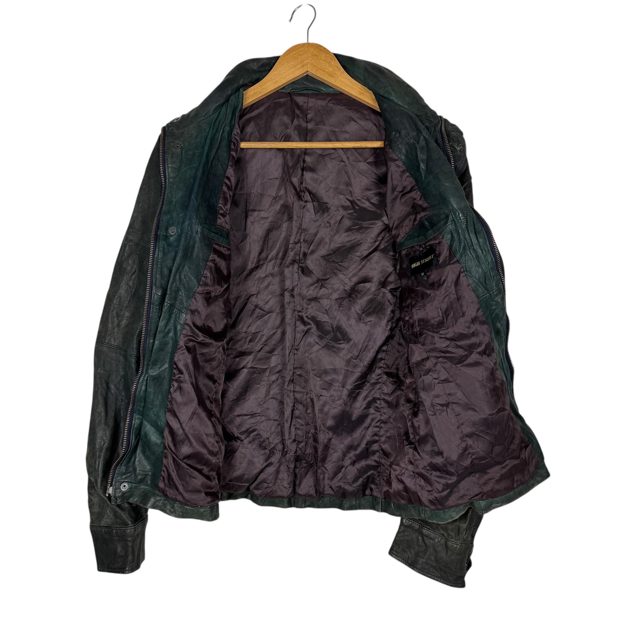 Scartish Highstreet Sheepskin Leather Avantgarde Bono Jacket Moto