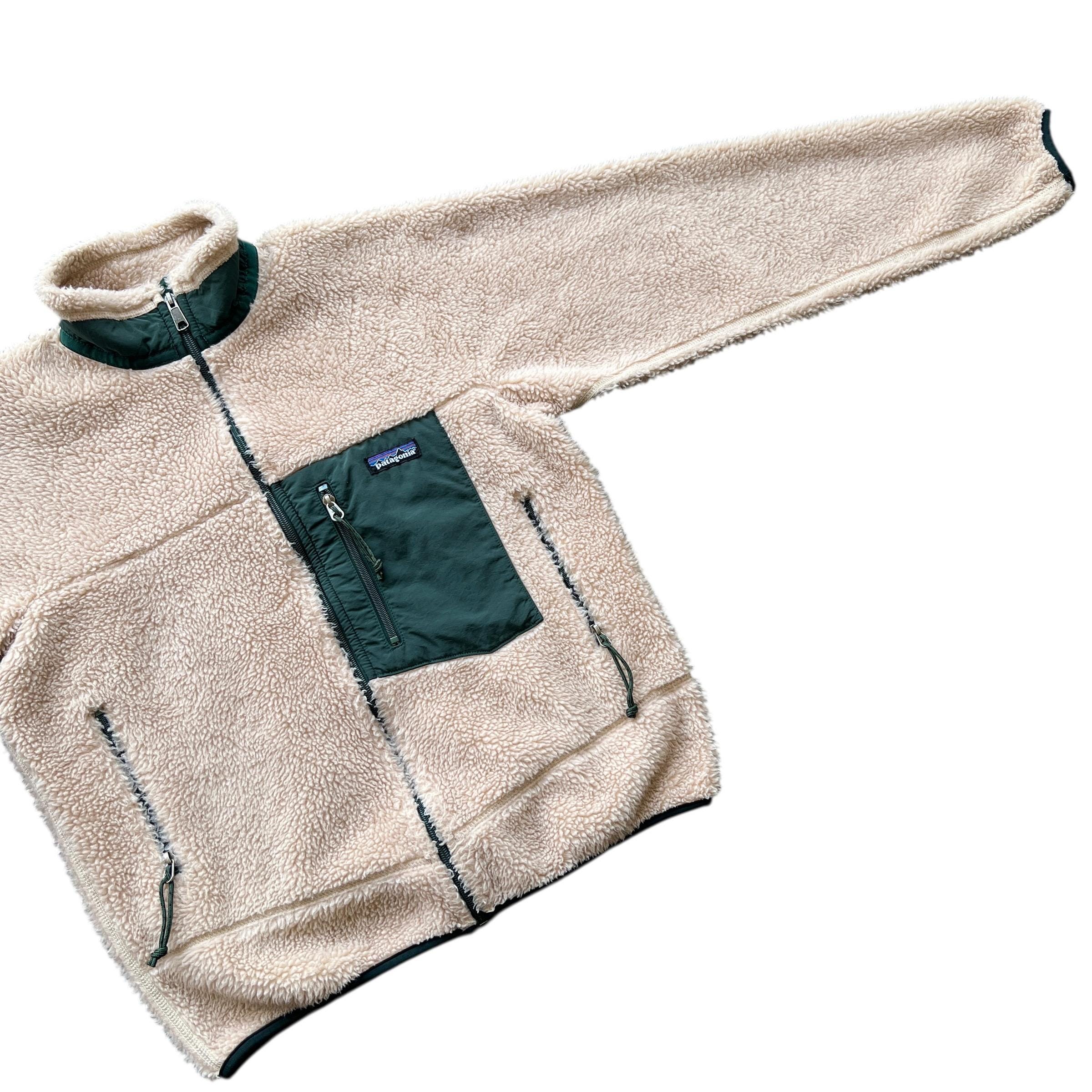 Vintage 1999 Patagonia Retro X Deep Pile Fleece Jacket Made in Usa