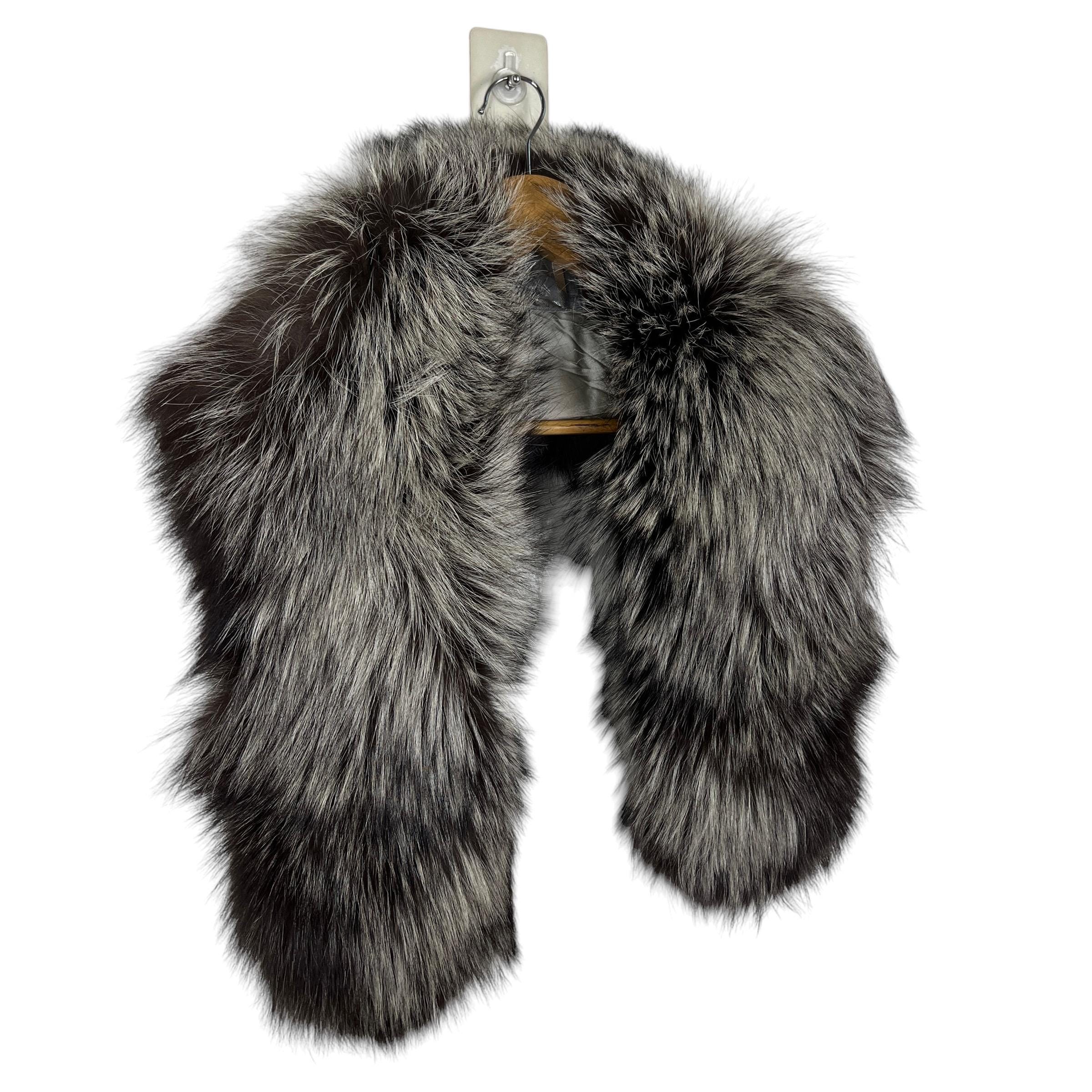 Rare Saga Fox Trim Besatz Garniture Collar Shoulder Scarf Wraps