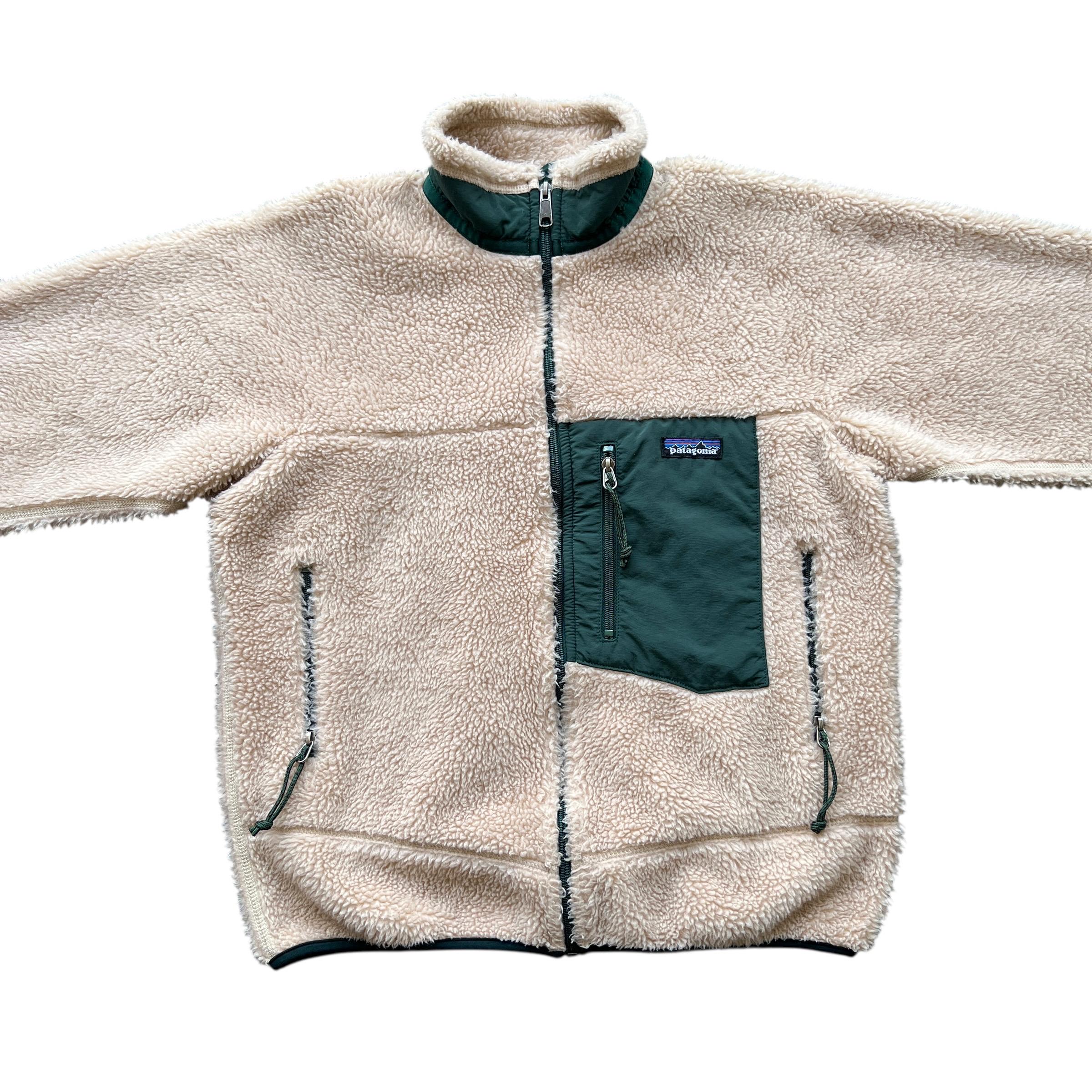 Vintage 1999 Patagonia Retro X Deep Pile Fleece Jacket Made in Usa