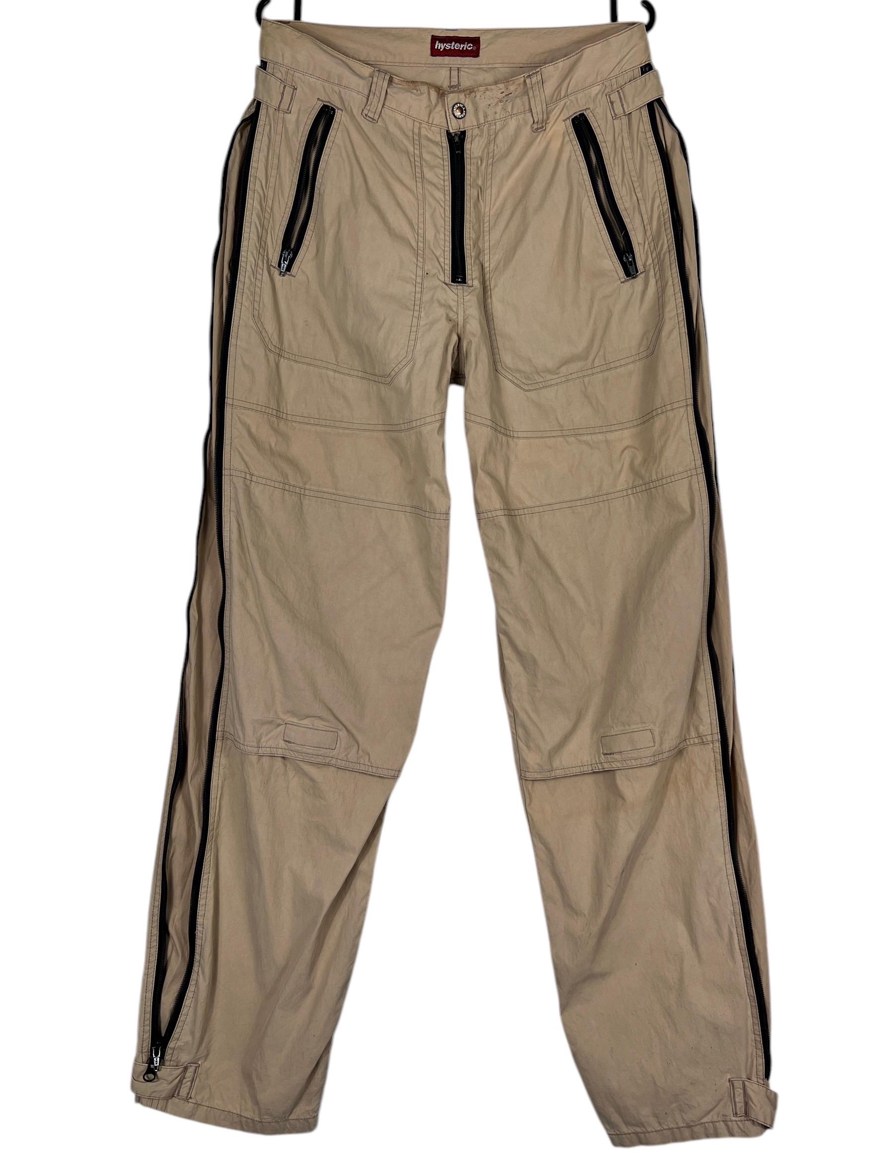 90s Vintage Hysteric Glamour Survival Cargo Pant Size 34 - Etsy