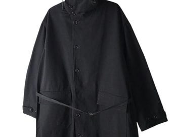 Yohji Yamamoto – Parka-Design – Extragroßes japanisches Design, Größe M