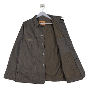 Vintage 45RPM Hickory Stripe Chore Jacke - Größe M