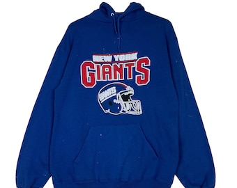 Vintage NFL New York Giants Hoodies Jerzees Made in USA