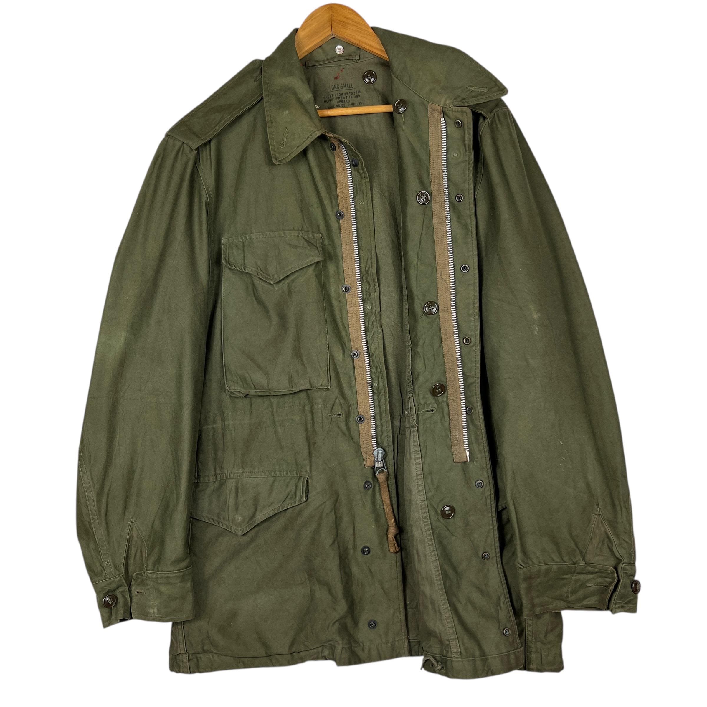 50s 60s M-51 field jacket パンクUSA vintage 50s Vintage M-51 Field Military Jacket Us Army Conmar Zipper