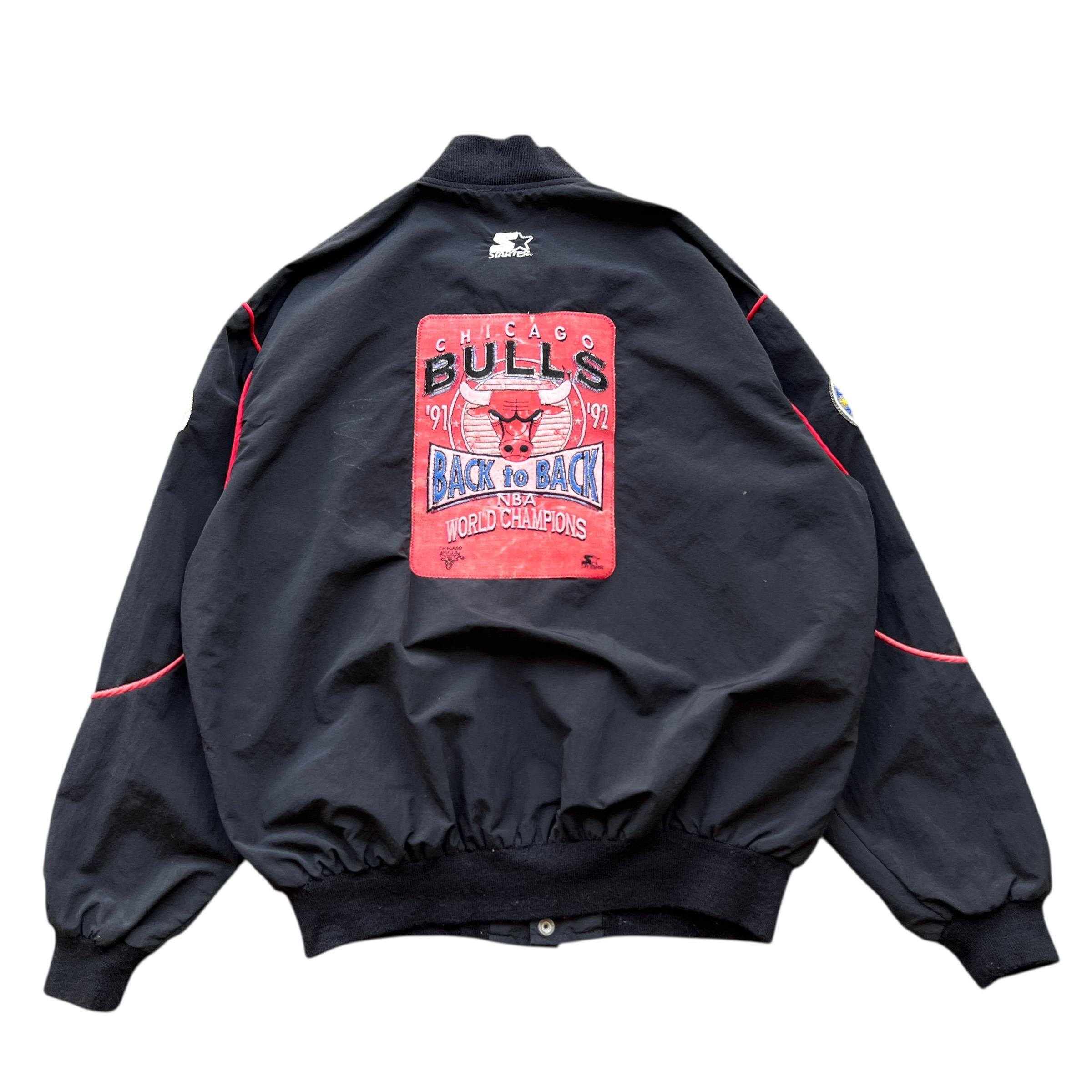 Vintage Chicago Bulls Starter Bomber Jacket: 1991-92 NBA Champions