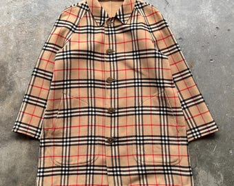 Burberry Blue Label Dress Beige Wool Size 38 US 4 Vintage Japan Exclusive  Nova Check Sleeveless Jumper Preppy Old Money Aesthetic Mini Dress - Etsy