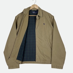 Ralph Polo Lauren Harrington Jacket Green - Etsy