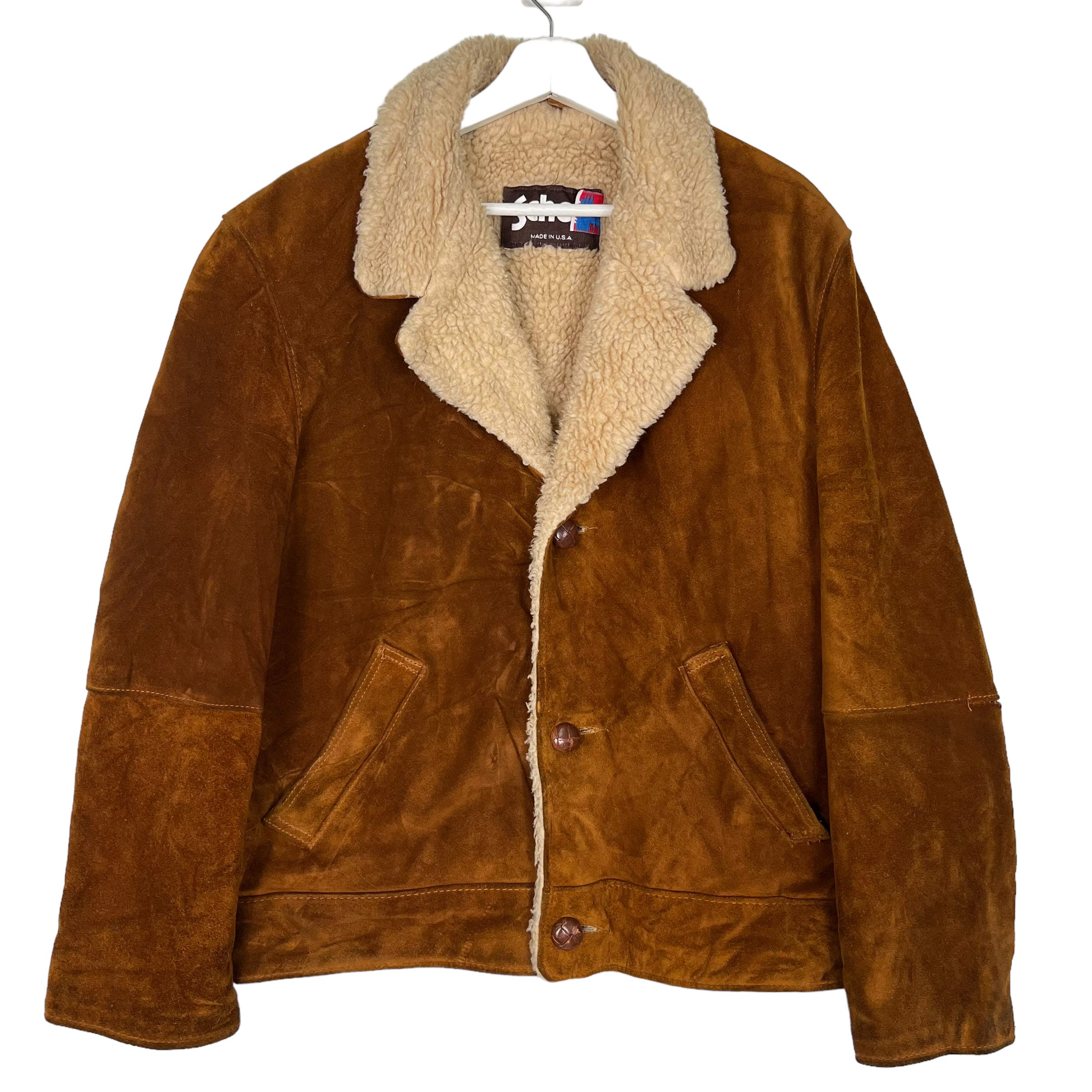 ム*ン様 vintage schott suede leather tracke ム*ン様 vintage schott suede leather tracke ム*ン様 vintage schott