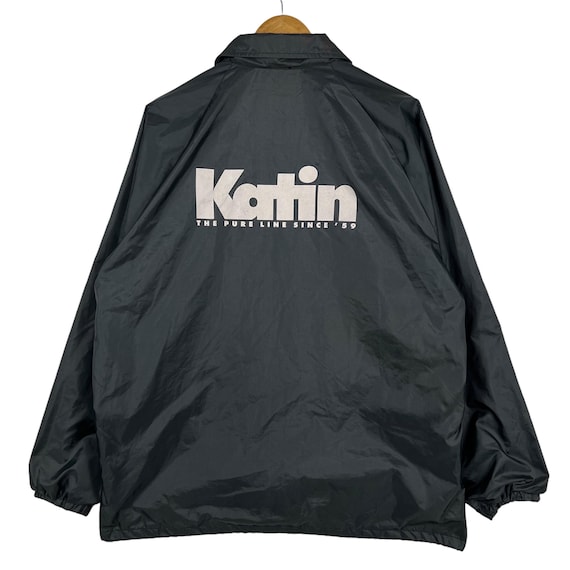 Vintage 90s 80s Katin Custom Surf Trunks Coach Jacket Made in Usa 