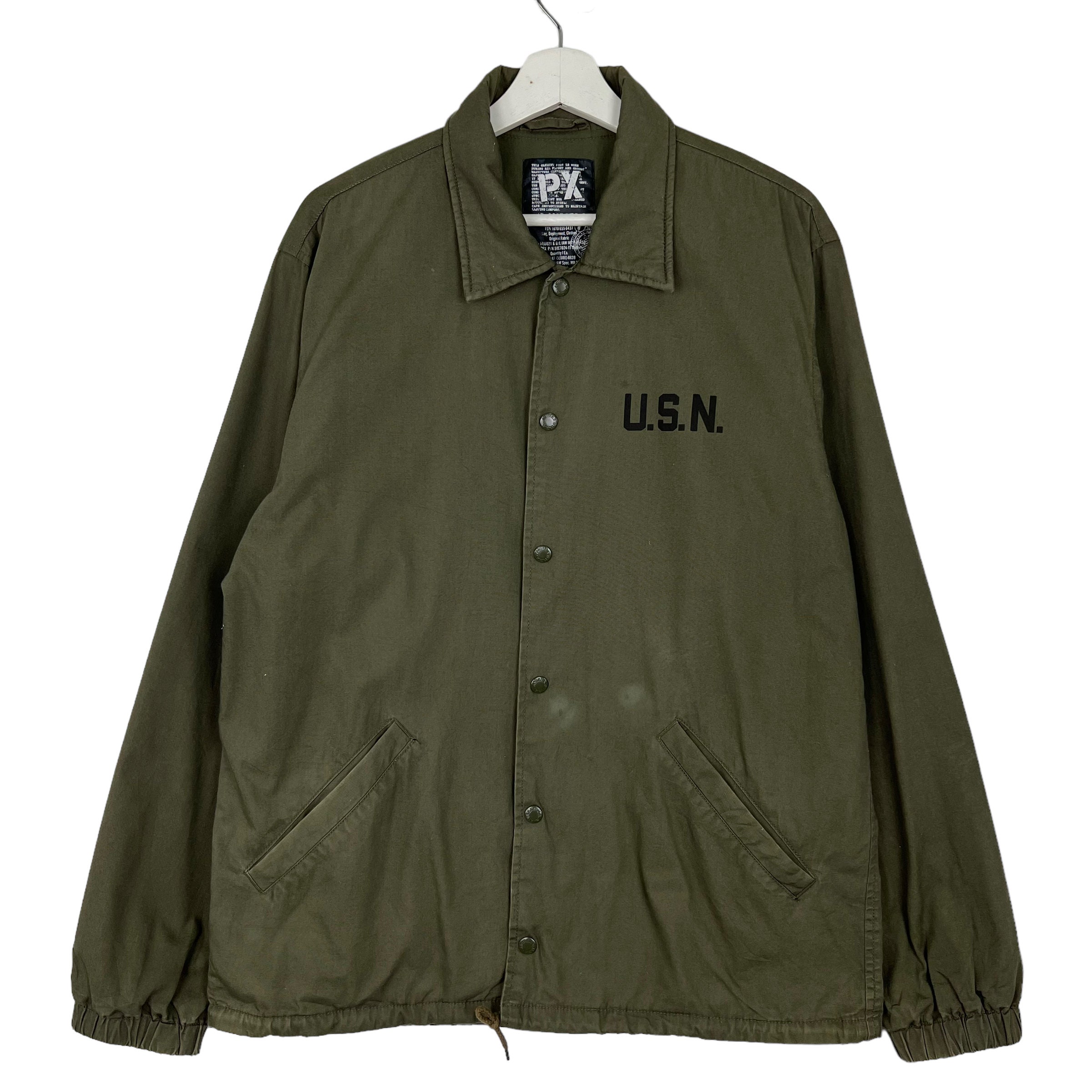 USN Avirex コーチジャケット - サイズM - Etsy 日本