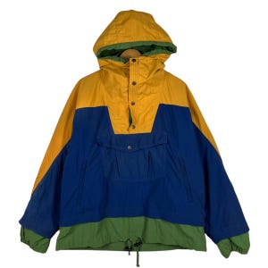 90s vintage banana republic travel anorak insulate jacket made In usa Size Small