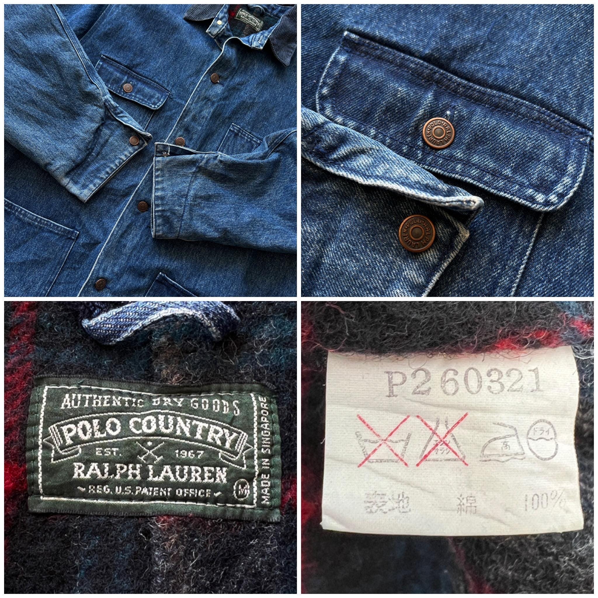 Rare Vintage 80s Polo Country Ralph Lauren Shadow Plaid Blanket