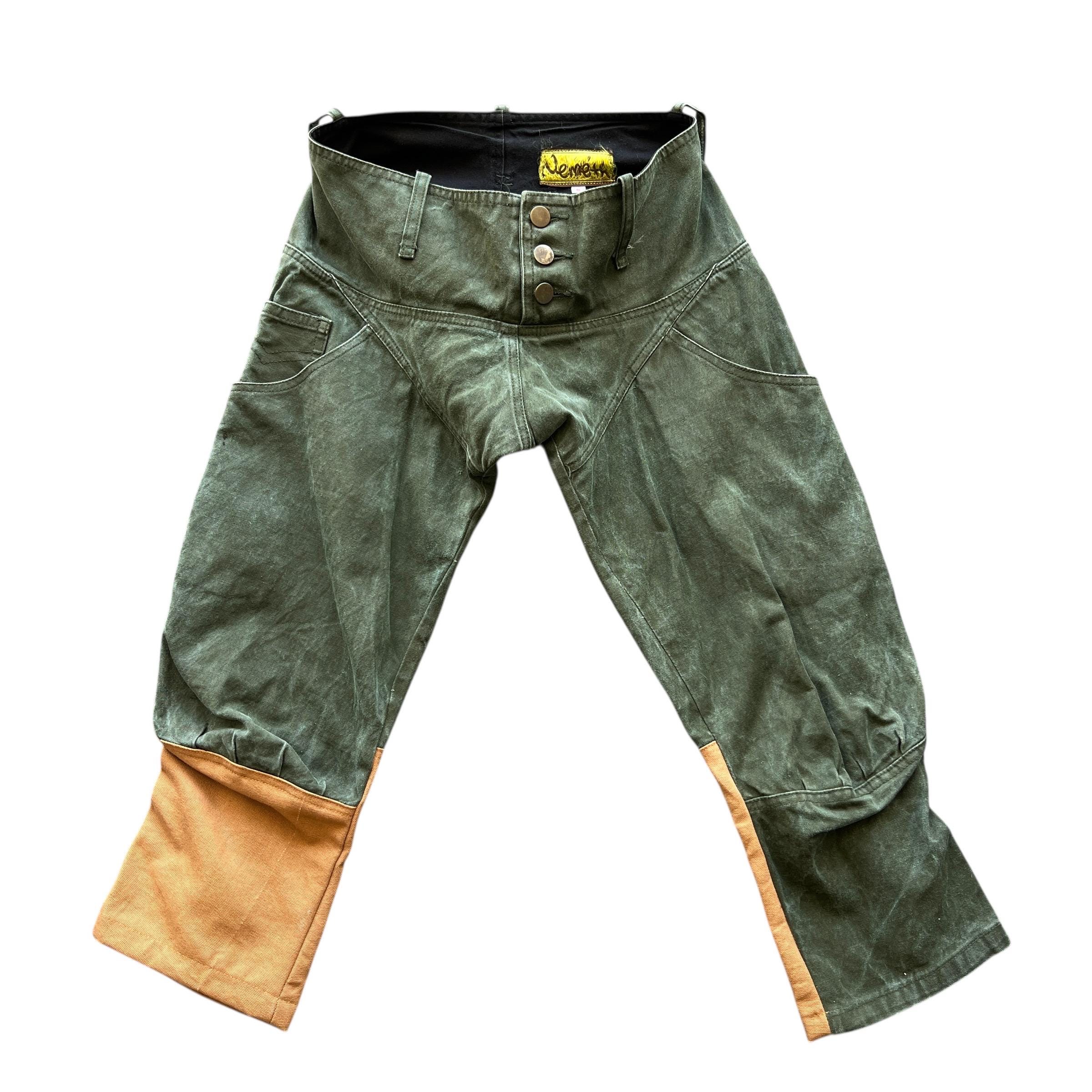 80s Vintage Cristopher Nemeth Duck Canvas 3D Cut Pant Made in