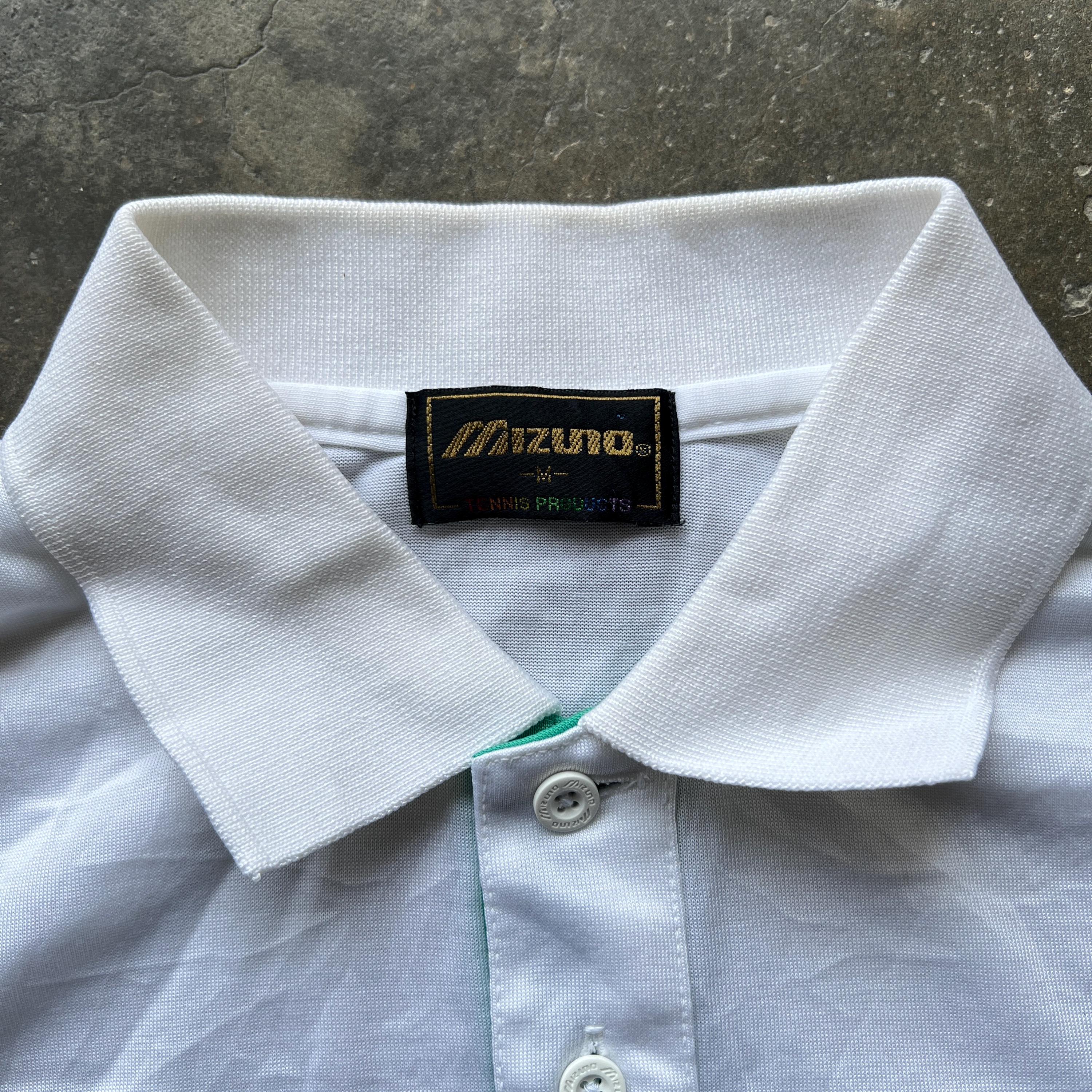 80年代ヴィンテージ ミズノ イワン・レンドル ポロシャツ：刺繍