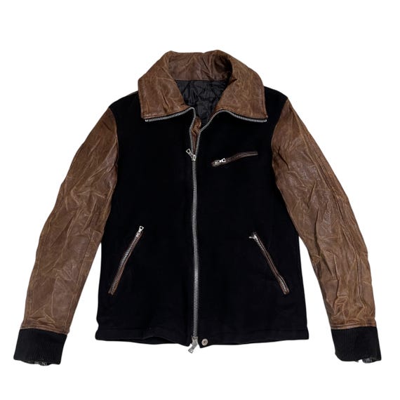 バックラッシュ イサムカタヤマ ハイブリッドレザースリーブ モト