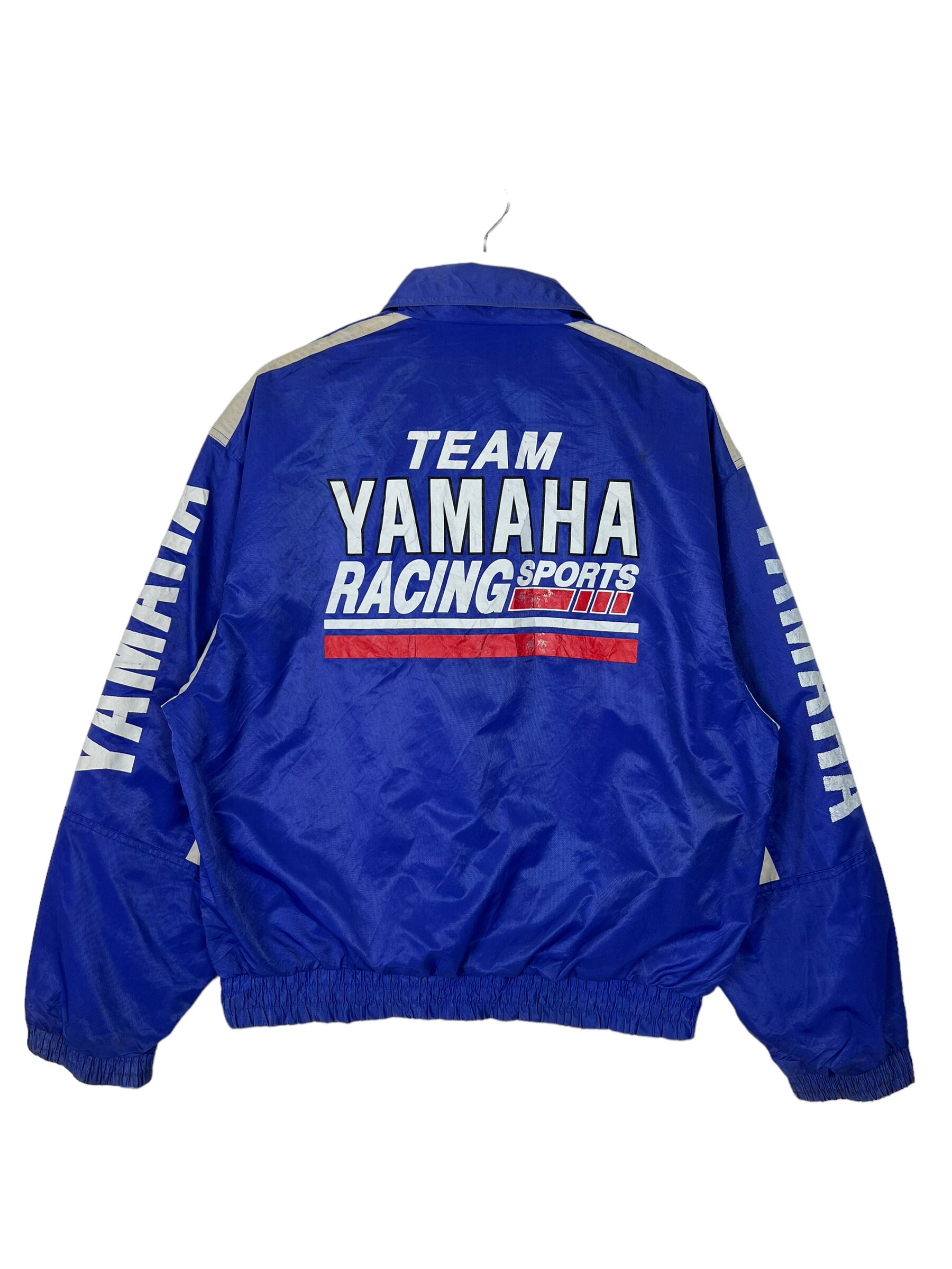Vintage Yamaha Racing Team Jacket - Etsy Vintage Yamaha Racing Team Jacket - Etsy