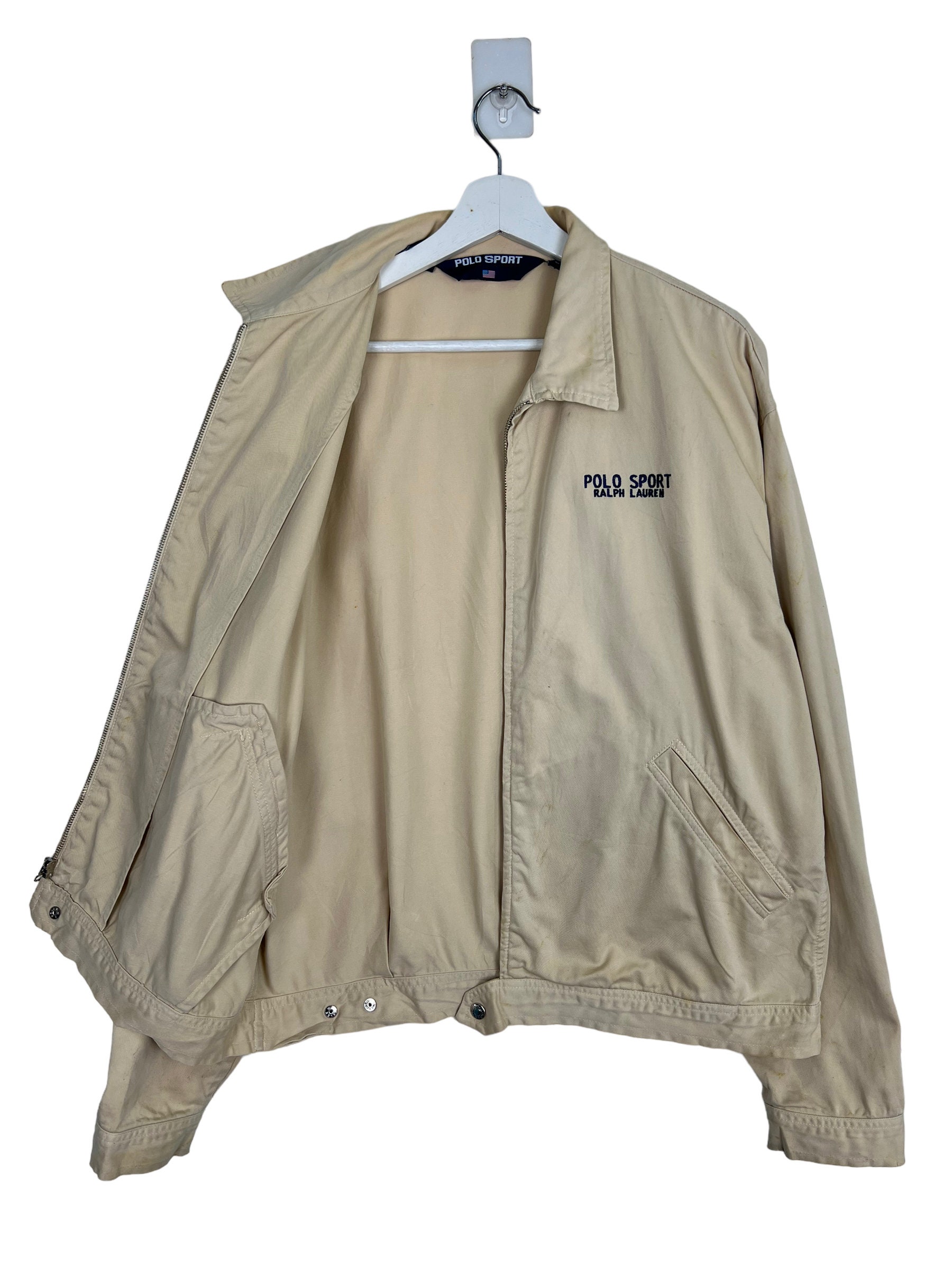 Vintage Polo Sport Ralph Lauren Harrington Jacket - Size L - Etsy