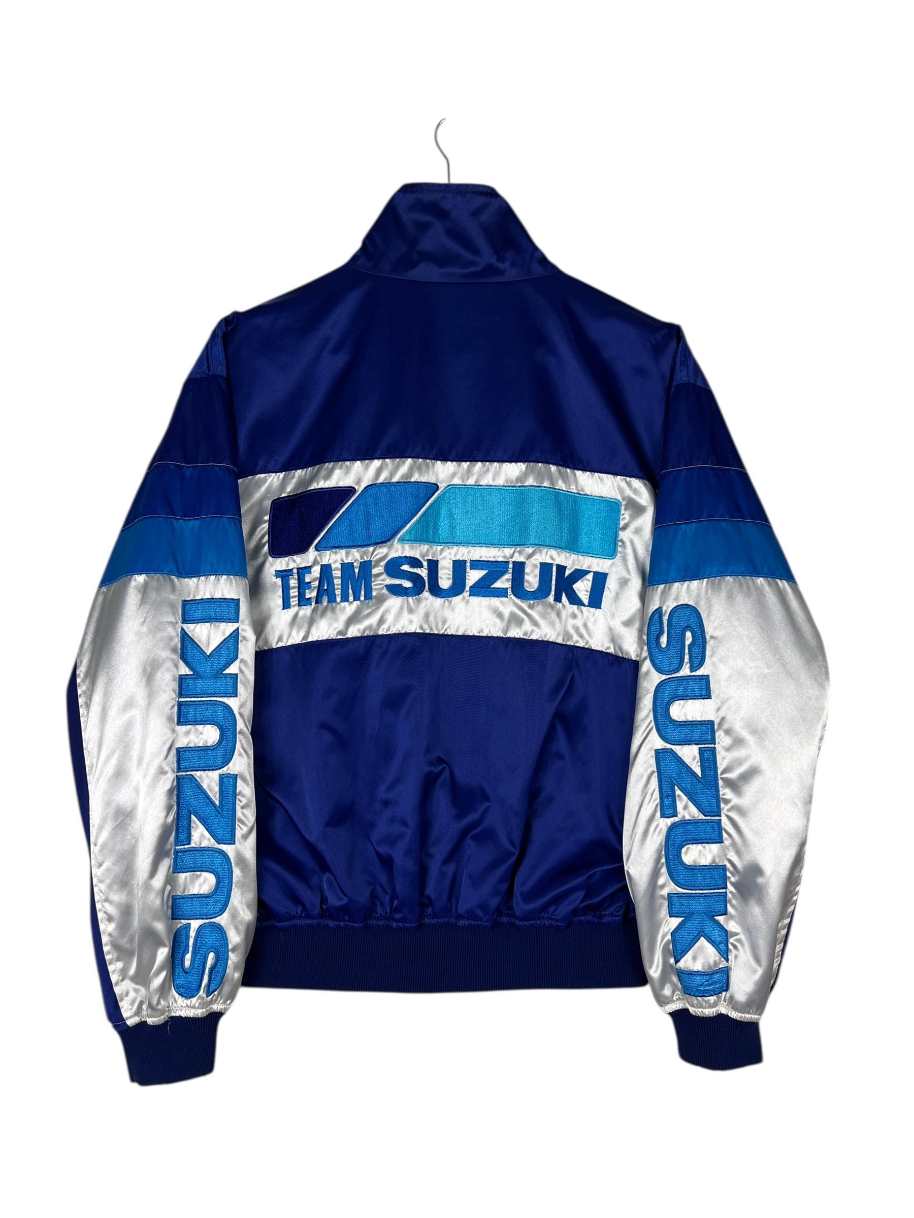 SUZUKI Team ジャケット　　サイズ M Vintage Suzuki Racing Team Reversible Bomber Jacket Made in Japan