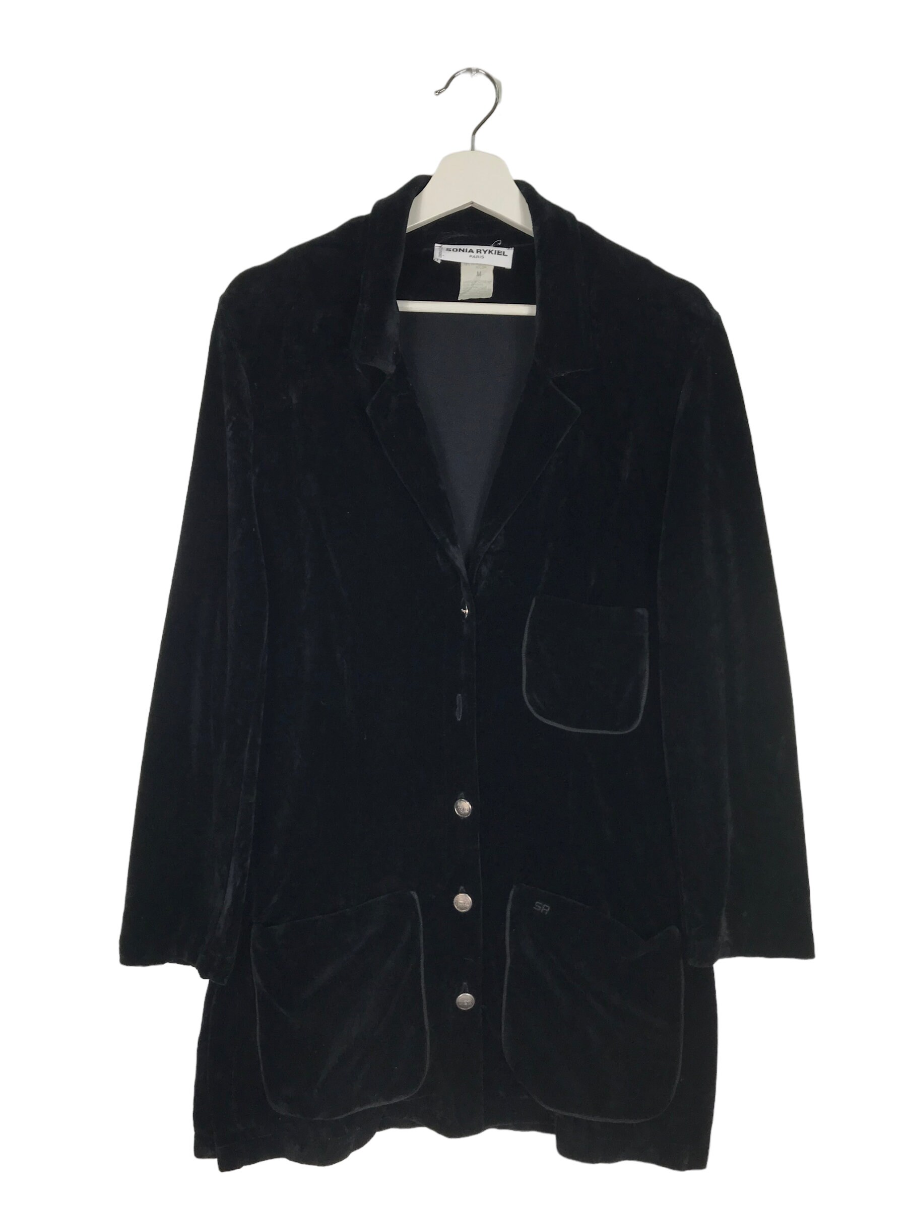 1980s SONIA RYKIEL VELVET Paris Jacket Made in France - Etsy