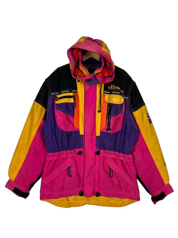 Vintage ski jacket multi colour - Gem