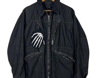 Vintage C48 Swedish Army Tankers Jacket - Size M