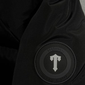 Trapstar Irongate ARCH PUFFER AW23 BLACK jacket Fast shipping image 7