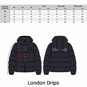 Trapstar Irongate ARCH PUFFER AW23 BLACK jacket Fast shipping image 10