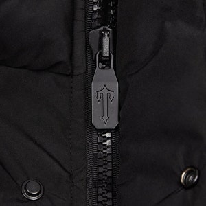 Trapstar Irongate ARCH PUFFER AW23 BLACK jacket Fast shipping image 5