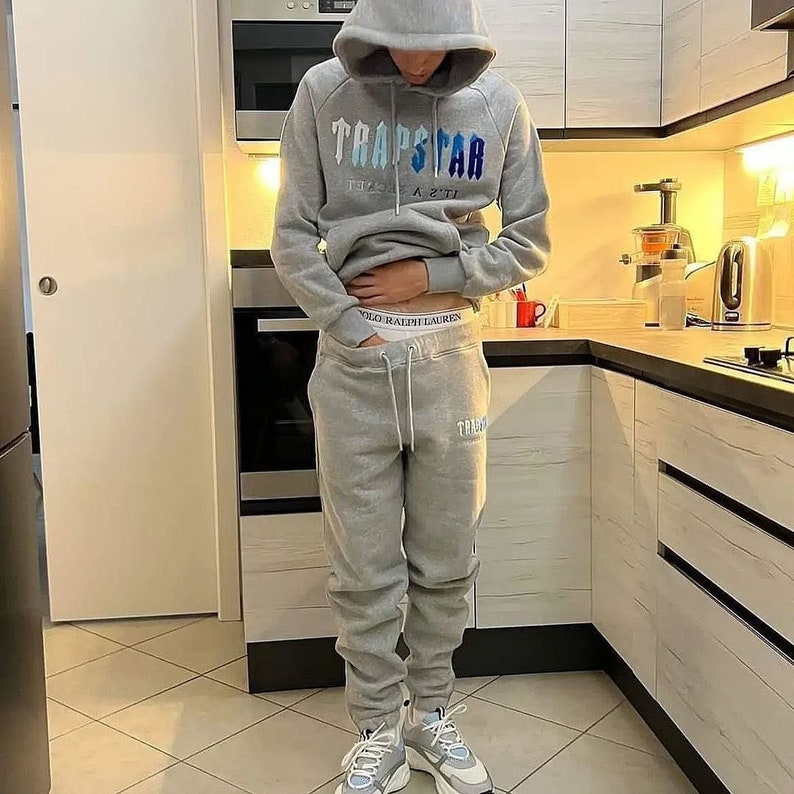 Trapstar Ice Blue Chenille Decoded Tracksuit Etsy