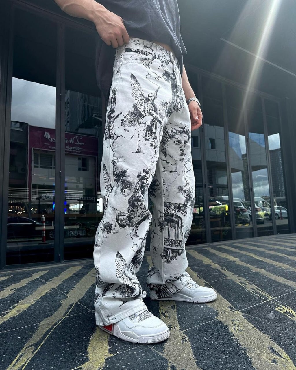 Hip Hop Joggers Cargo Pants Men CORTEIZ Harem Pants Multi-Pocket