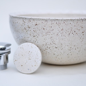 Waschbecken Ceramic Sink Lavabo Vasque - Cappuccino 30 cm