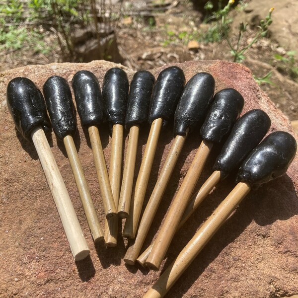 SET OF 3-  15g Pine Pitch Glue Sticks Resin 45g total Glue Caveman Provision Primitive Tool gift Spiritual Art Survival