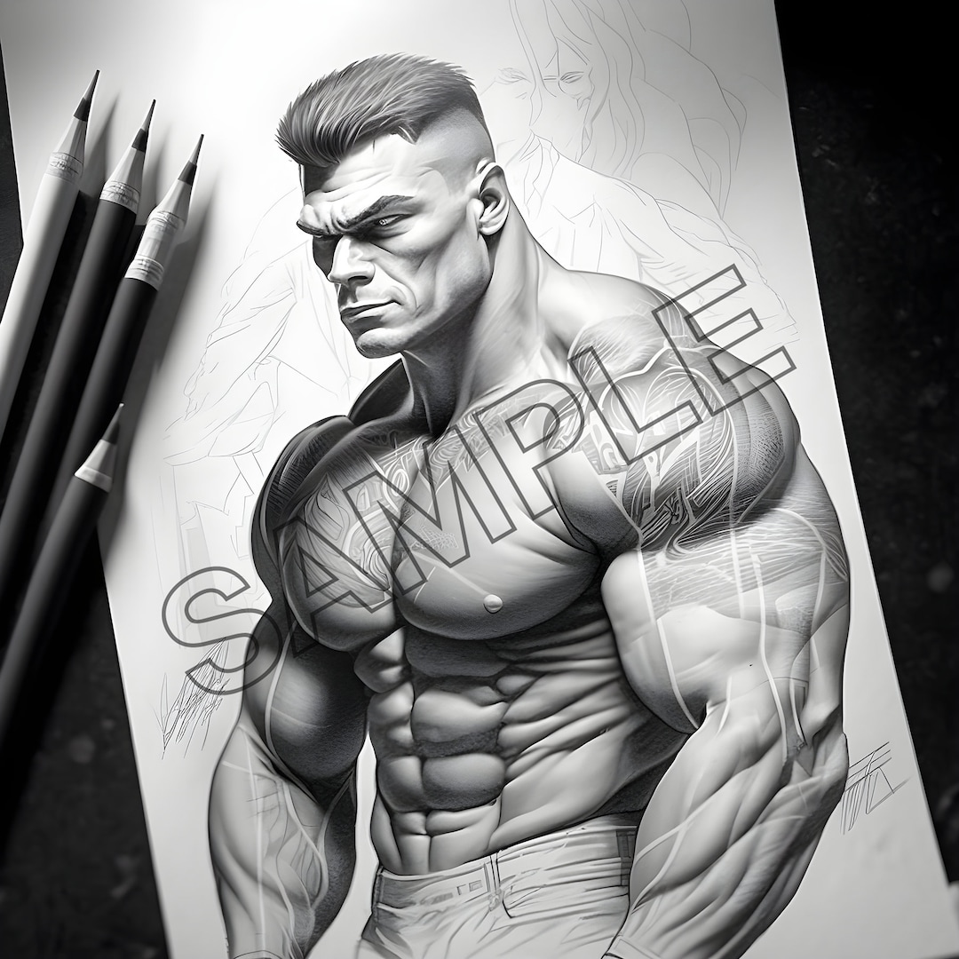 Bodybuilder Drawing - 60+ Bodybuilder Drawing for 2023