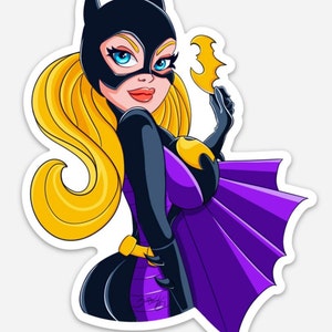 Empowered Stephanie Brown Batgirl Decal  by Sutton Kane