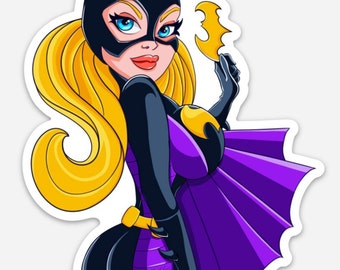 Empowered Stephanie Brown Batgirl Decal  by Sutton Kane