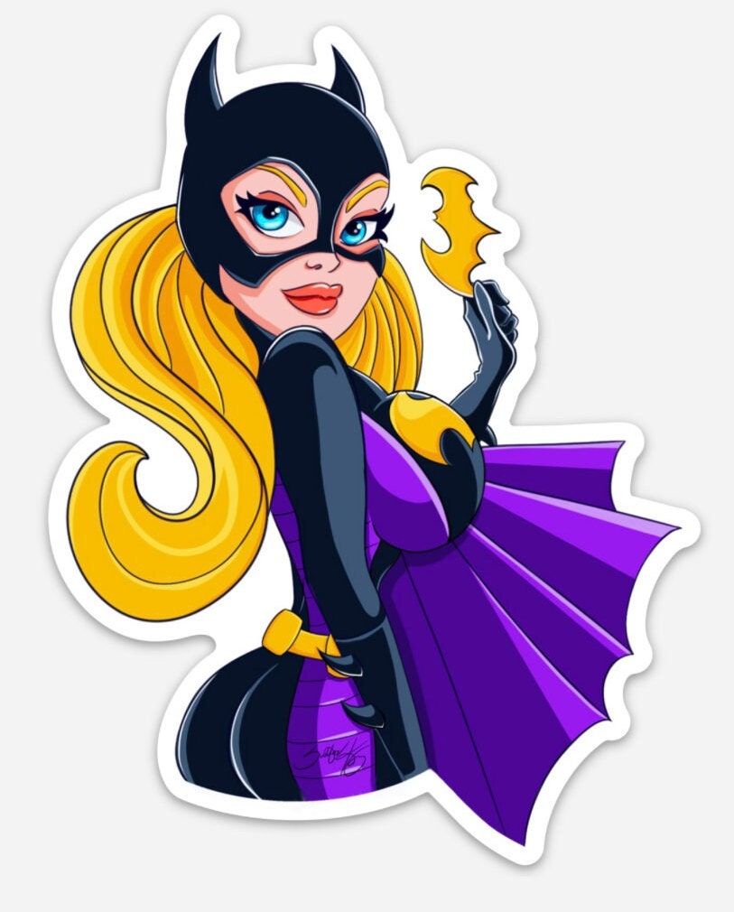 Batgirl Keychain -  New Zealand