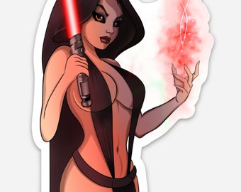 Sith Leia Sticker