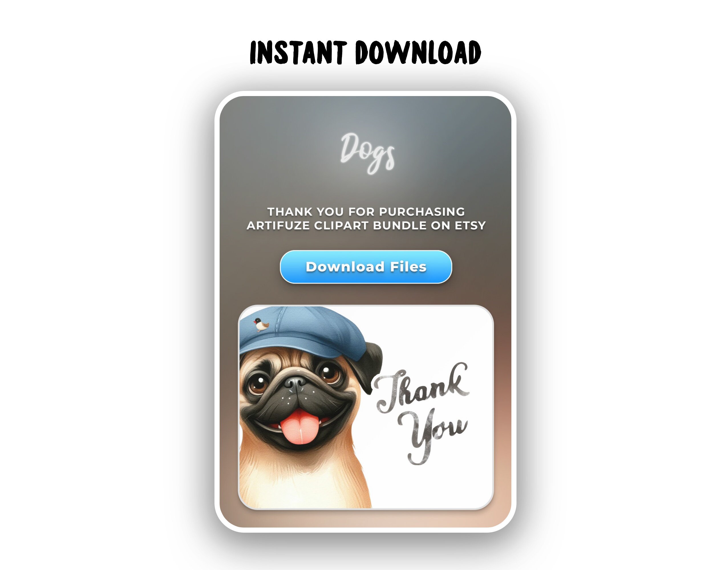 Dogs Watercolor Clipart Bundle - 33 High-quality PNG Images, Pet ...