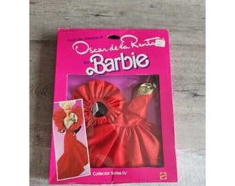 Vintage 1984 Oscar De La Renta Barbie Doll Fashion IV #9258 MIB