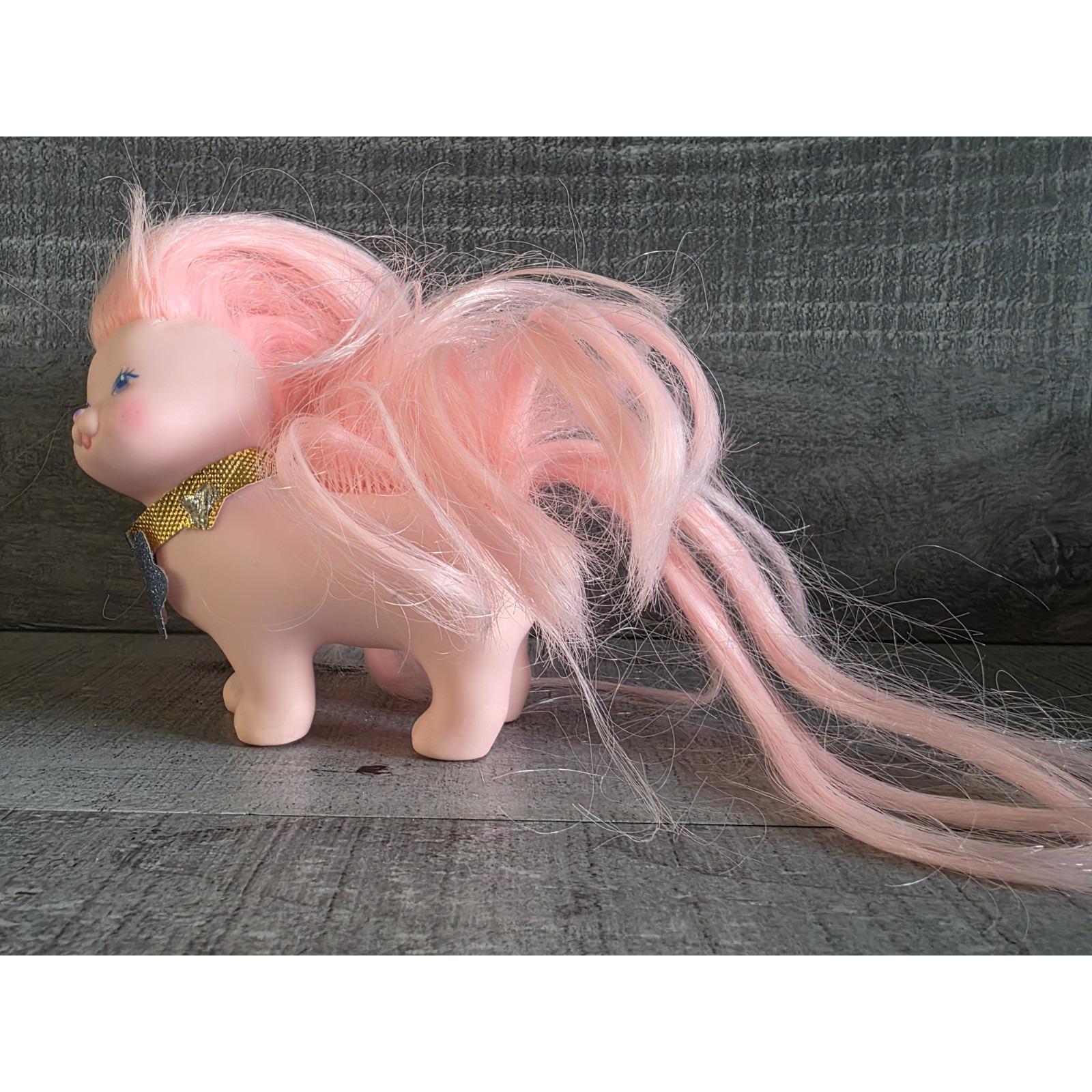 Figurine Vintage Mattel 1986 - Dame Boucleline (Lady Lovely Locks) - Silky Pup