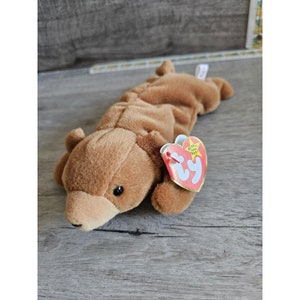 Vintage TY Beanie Baby Cubbie Bear Plush Stuffed Animal 90s Plush Toy New
