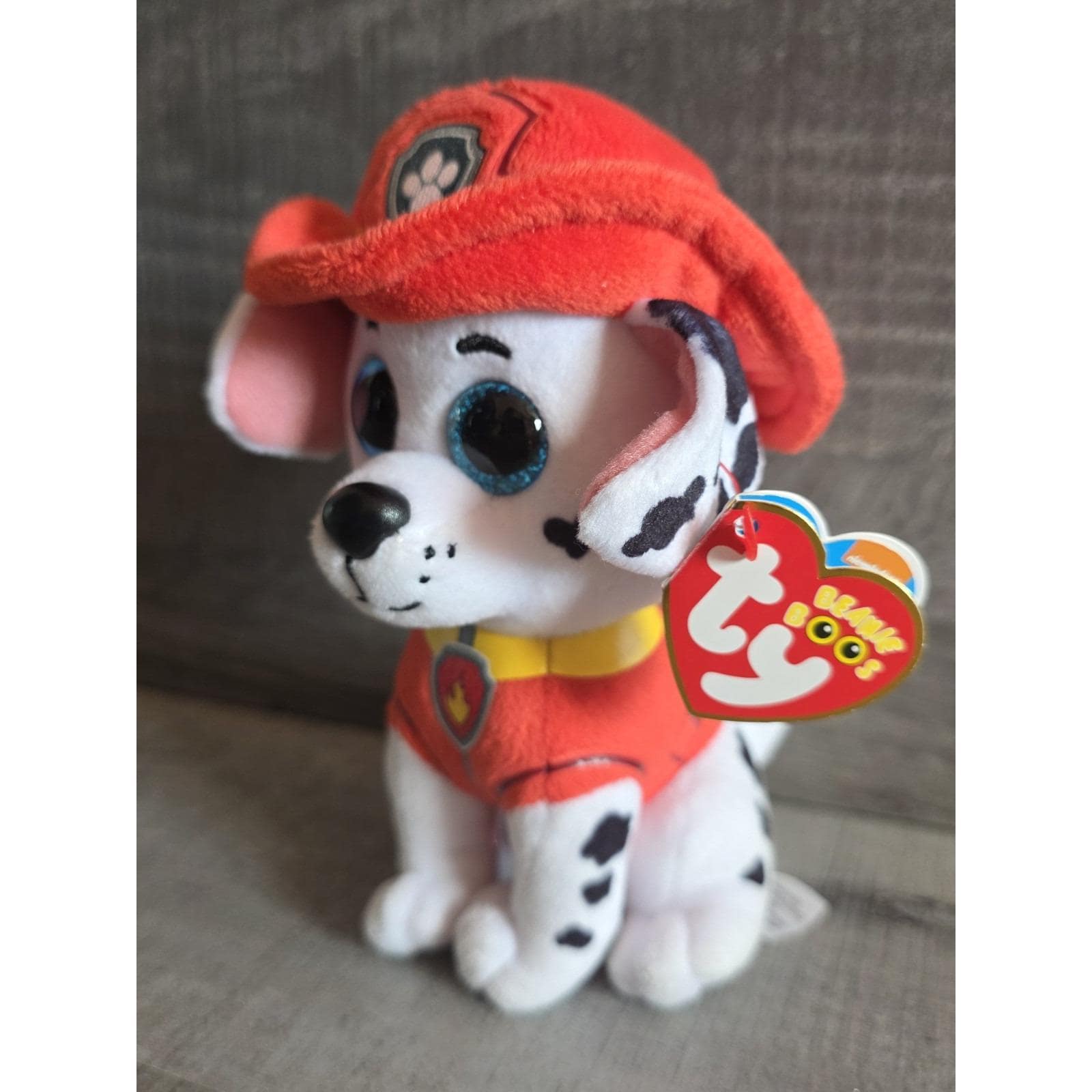 Ty Beanie Babies Beanie Boos Paw Patrol Marshall Dog 6