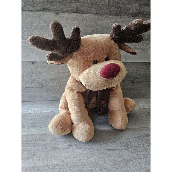  ピーナッツ トナカイ ぬいぐるみ トイザらス ロッキー トナカイ ぬいぐるみ 22インチ クリスマス