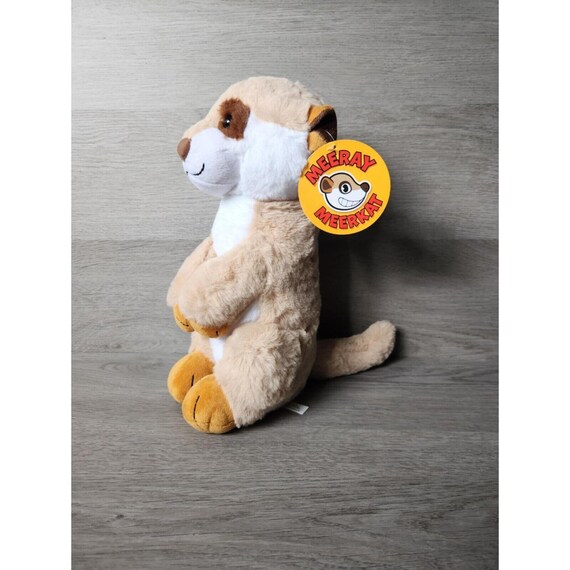 Plush Paradise Merray Meerkat Plush 10” Tan White Brown Stuffed